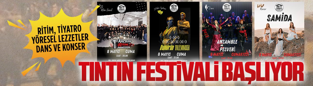 Karasu’da Tıntın Festivali başlıyor