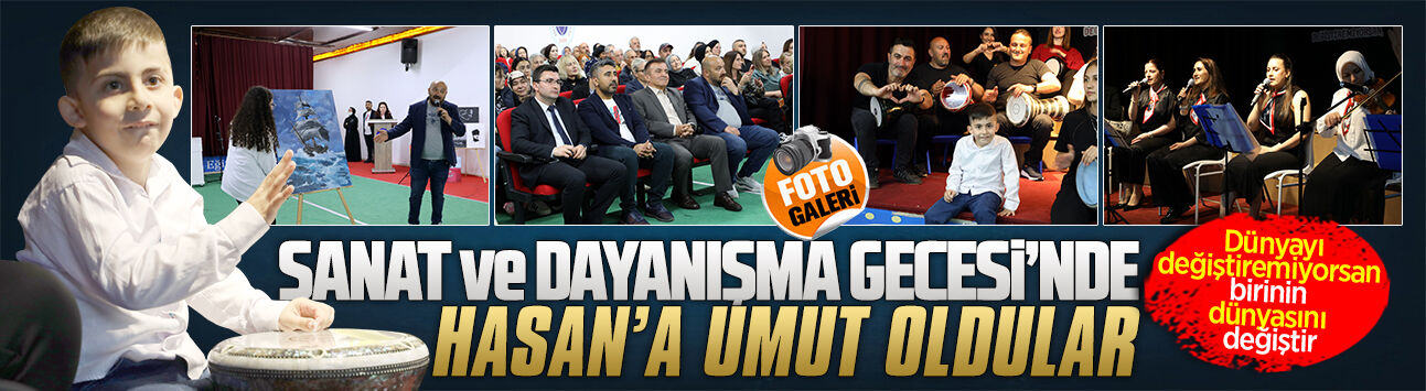 Özel Özşen Koleji’nden DMD hastası Hasan için bağış gecesi