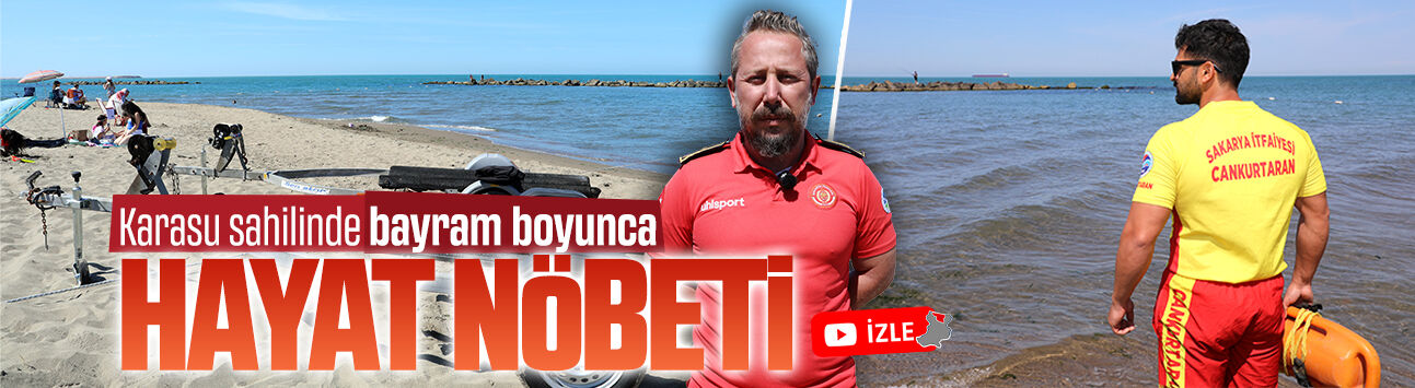 Cankurtaran ekipleri, Karasu ve Kocaali sahilinde hayat nöbeti tutacak