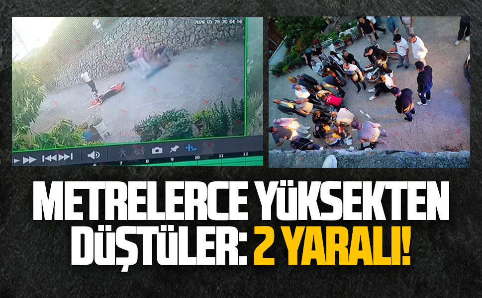 Ortaköy Mahallesi’nde korkutan kaza: 2 yaralı!