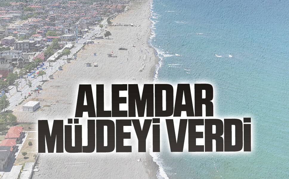 Alemdar müjdeyi verdi