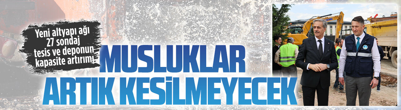 Büyükşehir’den Kuzey'e 75 milyonluk su güvencesi