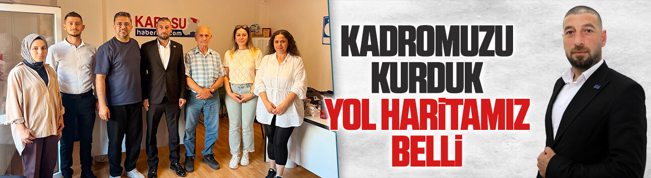 Eser Kurtuluş: Kadromuzu kurduk, yol haritamız belli