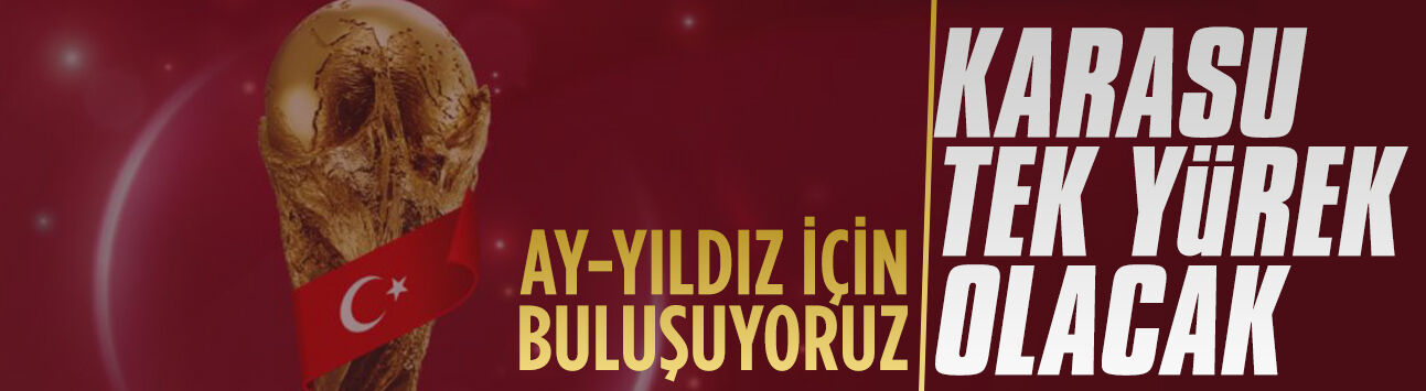 Karasu’da dünya kupası heyecanı dev ekranda yaşanacak