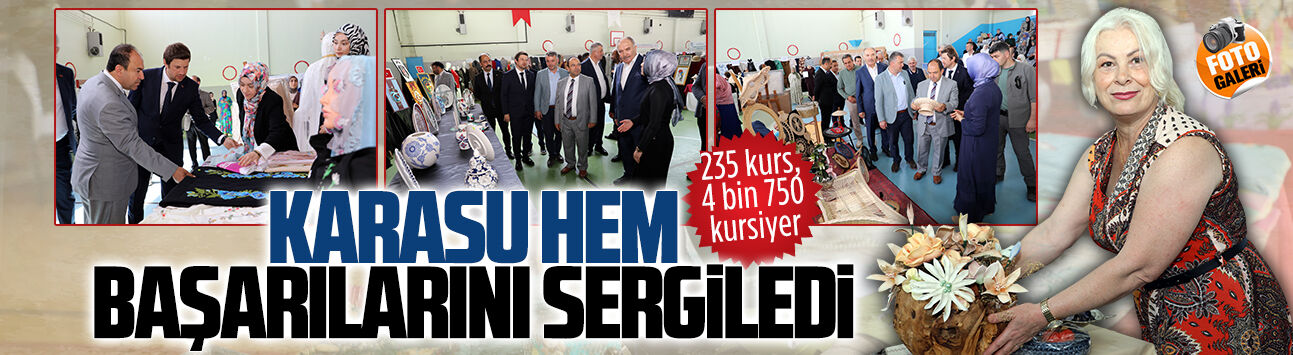 Karasu HEM’in el emeği ürünleri görücüye çıktı