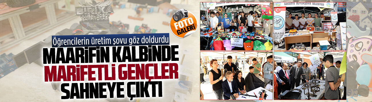 Karasu’da eğitim ve meslek sergisi yoğun ilgi gördü