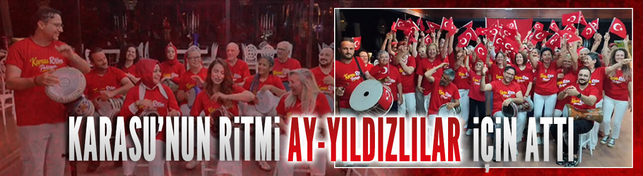 Karasu Ritim Perküsyon’dan, A Milli Takım’a destek