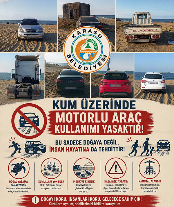 Karasu Sahili Motorlu Araç Yasağı F1