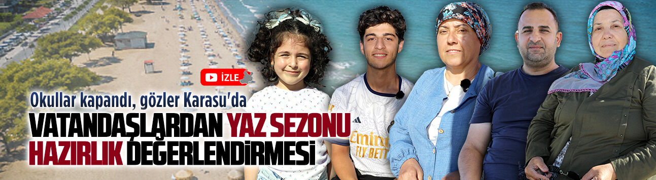 Vatandaşlardan yaz sezonu hazırlık değerlendirmesi