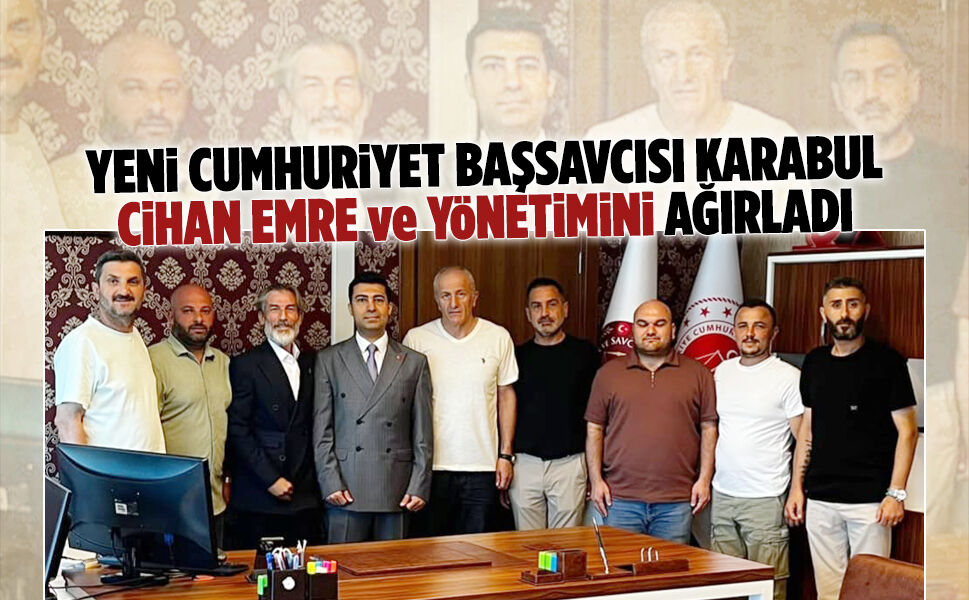 Karasu Esnaf ve Sanatkarlar Odası'ndan Başsavcı Karabul'a hayırlı olsun ziyareti