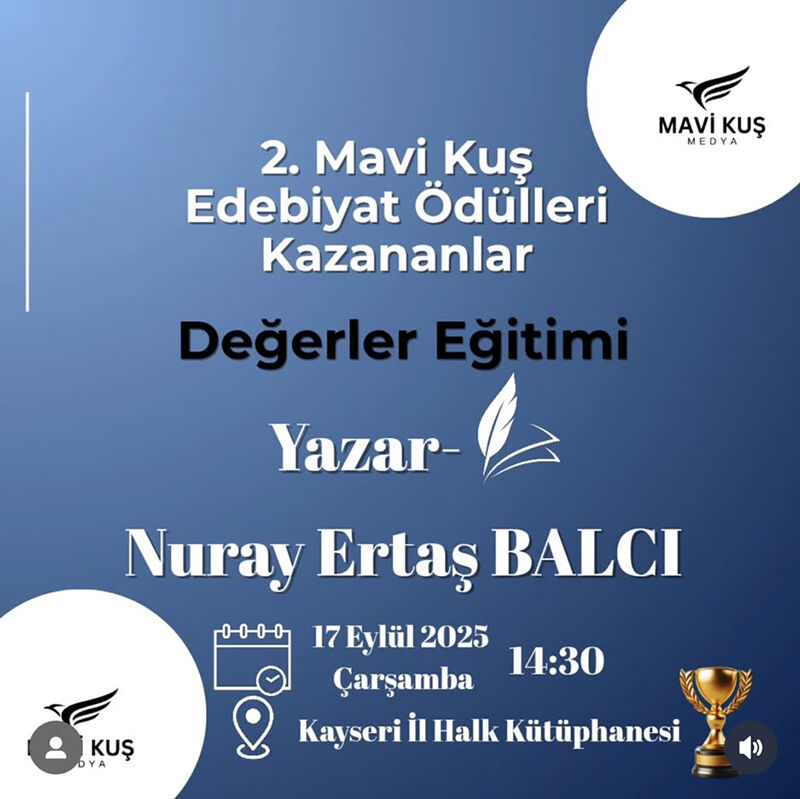 Karasulu Nuray Ertaş Balcı Yılın En Iyi Değerler Eğitimi Yazarı 9