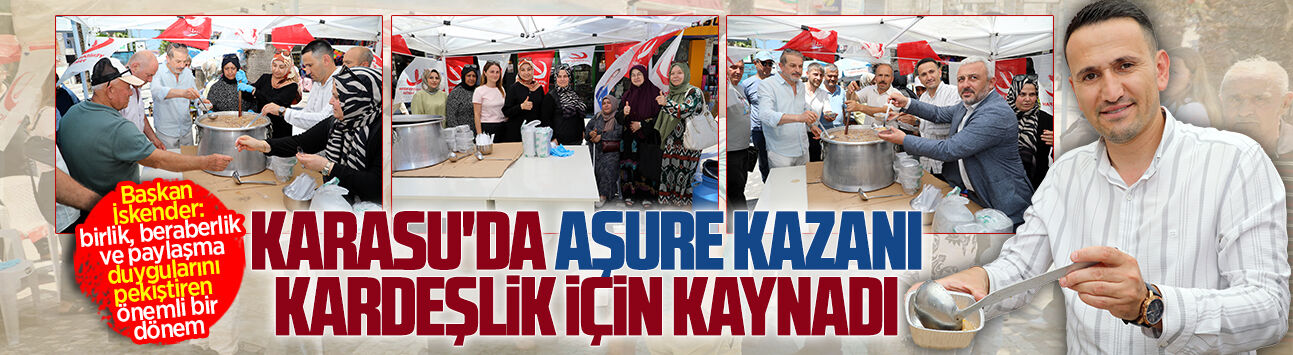 Yeniden Refah'tan Muharrem ayında anlamlı ikram