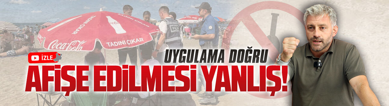 Murat Ali Aksoy: Uygulama doğru, afişe edilmesi yanlış!