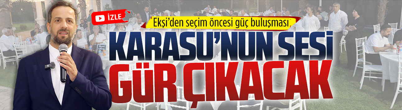 Ekşi’den seçim öncesi güç buluşması