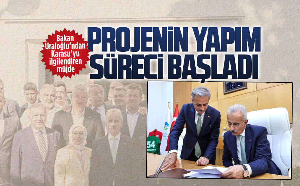 Bakan Uraloğlu’ndan Karasu’yu ilgilendiren müjde