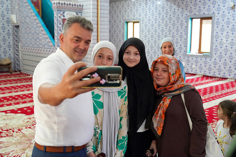 Karasu Belediye Başkanı Ishak Sarı Yaz Kuran Kursu Ziyareti 13