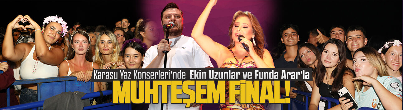 Funda Arar ve Ekin Uzunlar’dan yaz konserleri finali