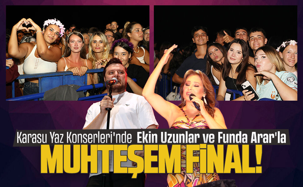 Funda Arar ve Ekin Uzunlar’dan yaz konserleri finali