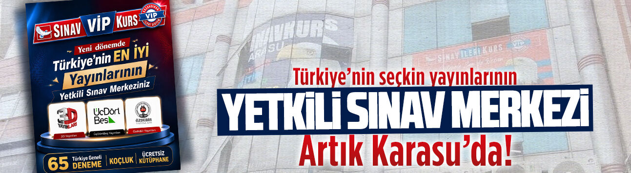 Karasu Sınav VIP Kurs, Türkiye’nin seçkin yayınlarının yetkili sınav merkezi oldu