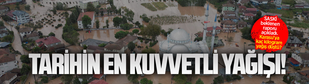 SASKİ beklenen yağış raporunu açıkladı
