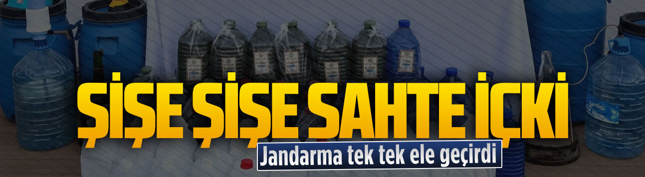 Karasu’da sahte içki operasyonu