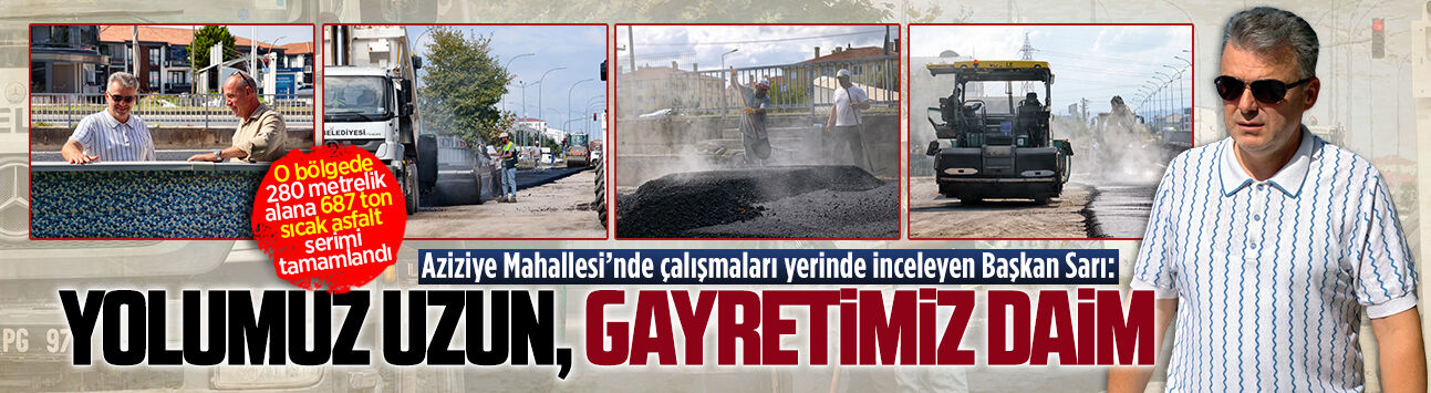 Başkan İshak Sarı, Karasu Adliyesi ve KAL’ı kapsayan yol çalışmalarını inceledi