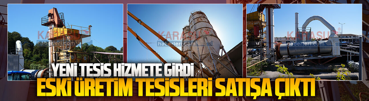 Karasu Belediyesi eski üretim tesislerini satışa çıkardı
