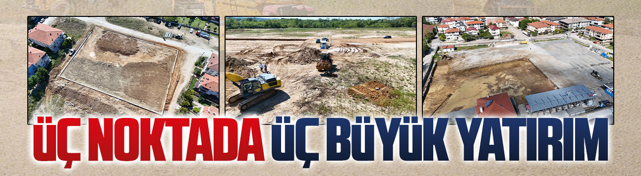 Karasu’ya üç büyük spor yatırımı