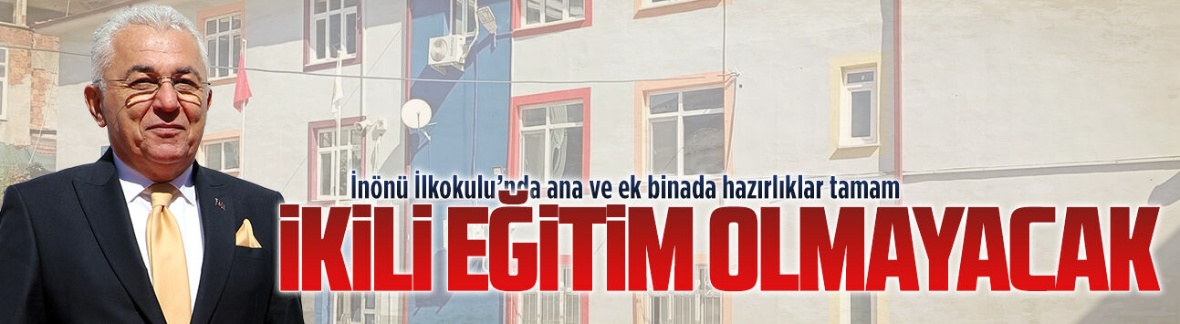 Karasu İnönü İlkokulu yeni eğitim öğretim yılına hazır