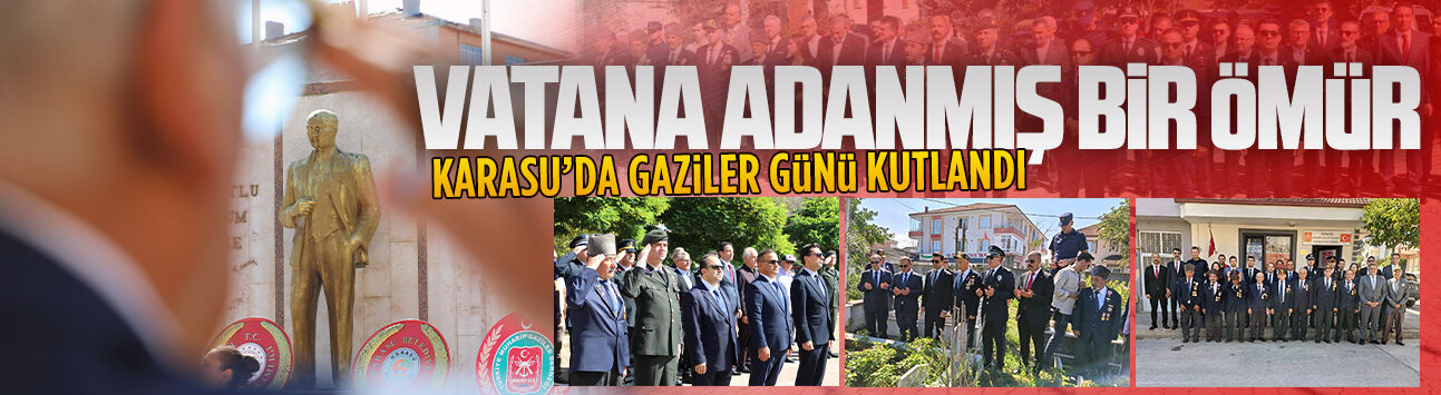 Karasu’da Gaziler Günü kutlandı