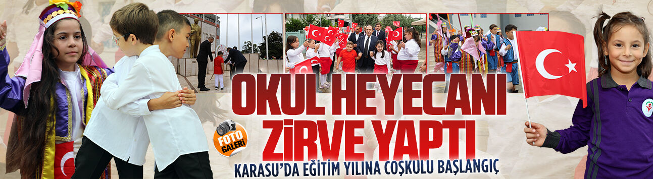 İlköğretim Haftası Karasu’da coşkuyla kutlandı