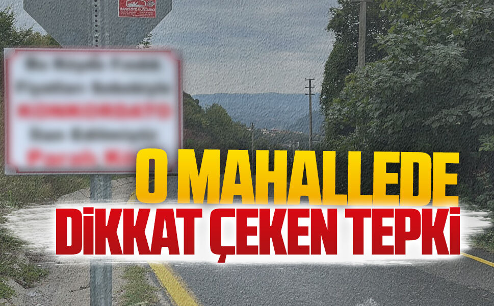 Paralı’da fındık fiyatları için dikkat çeken tabela
