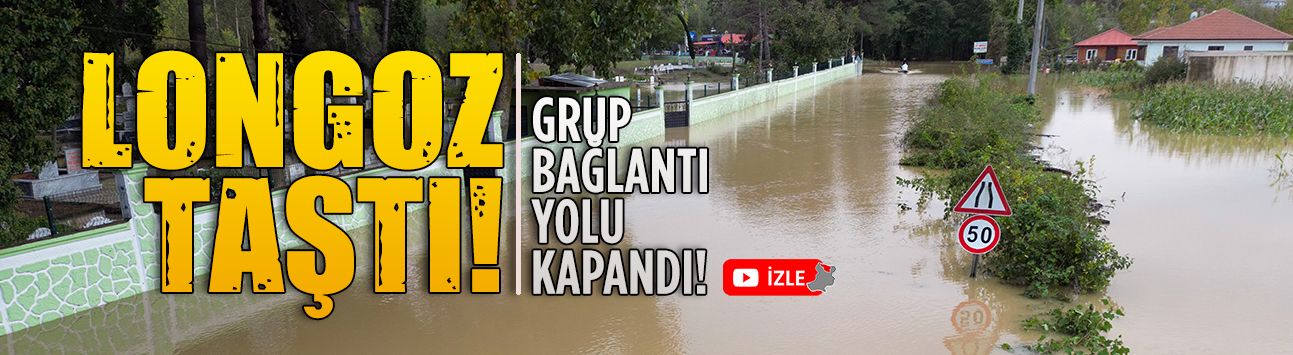 Acarlar Longozu taştı, Denizköy yolu ulaşıma kapandı