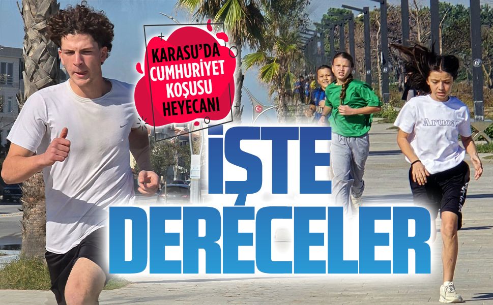 Cumhuriyet Koşusu’nda dereceye girenler belli oldu