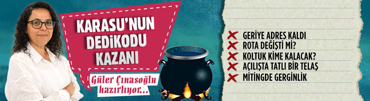 Karasu’nun dedikodu kazanı