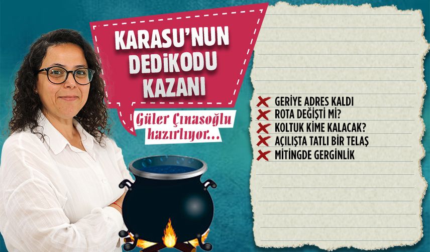 Karasu’nun dedikodu kazanı