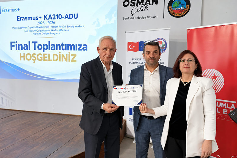Erasmus+ Katılım Belgesi Töreni