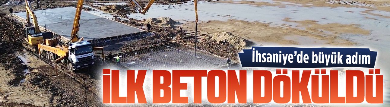 Karasu’da Gençlik ve Spor Merkezi’nde ilk beton döküldü