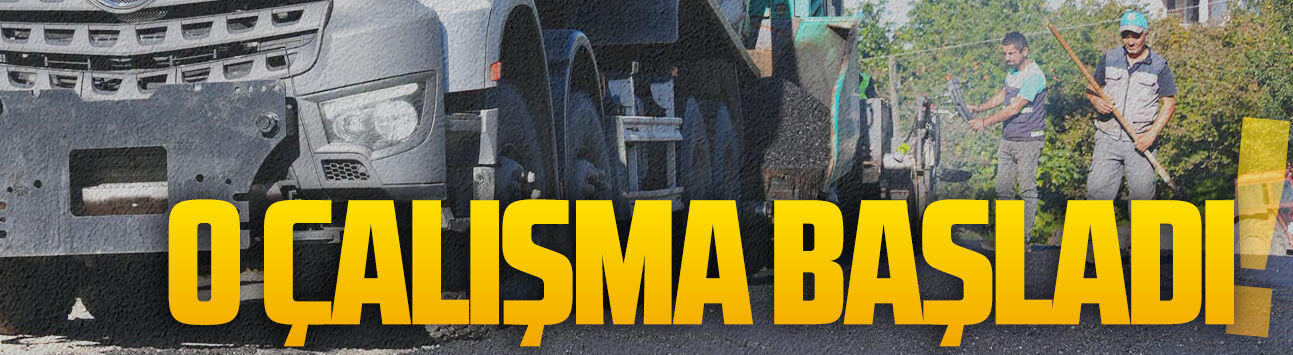 Kuzuluk’ta sıcak asfalt çalışmaları başladı