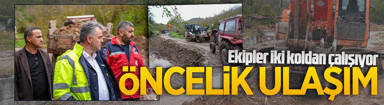 Selin vurduğu Kuzuluk’ta çalışmalar sürüyor