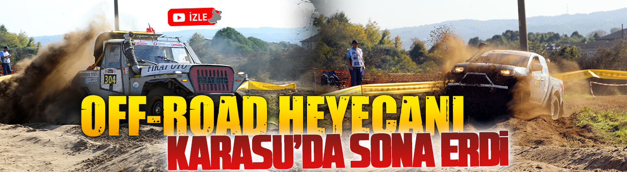 Türkiye Off-Road Şampiyonası'nın final ayağı, Sakarya'da tamamlandı