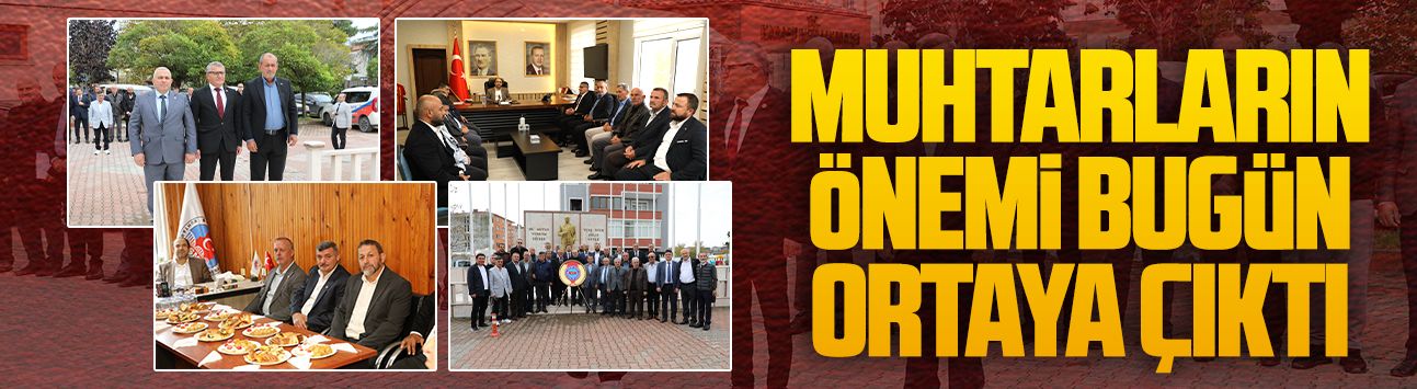 Karasu’da Muhtarlar Günü törenle kutlandı