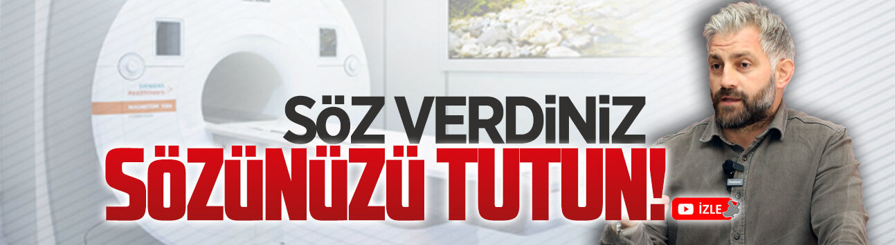 Murat Ali Aksoy: Söz verdiniz, sözünüzü tutun!