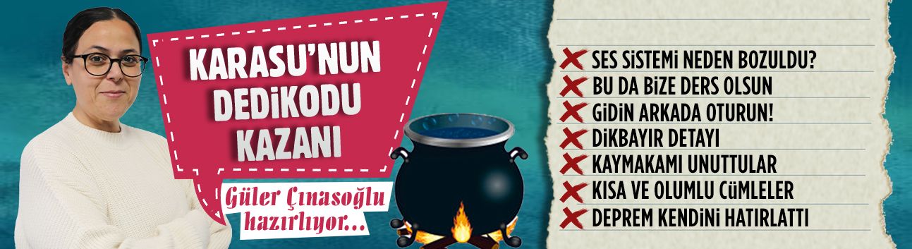 Karasu’nun dedikodu kazanı