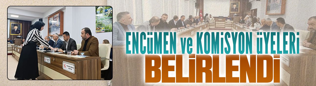 Karasu Belediyesi Meclisi’nde encümen ve komisyon üyeleri seçildi