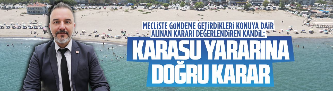Mithat Kandil: Karasu yararına doğru karar