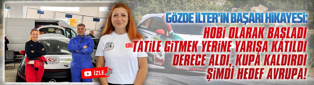 Hobi olarak başladığı ralli sporunda kupa kaldırdı, hedefi Avrupa şampiyonası
