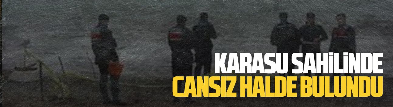 Karasu sahilinde cansız halde bulundu