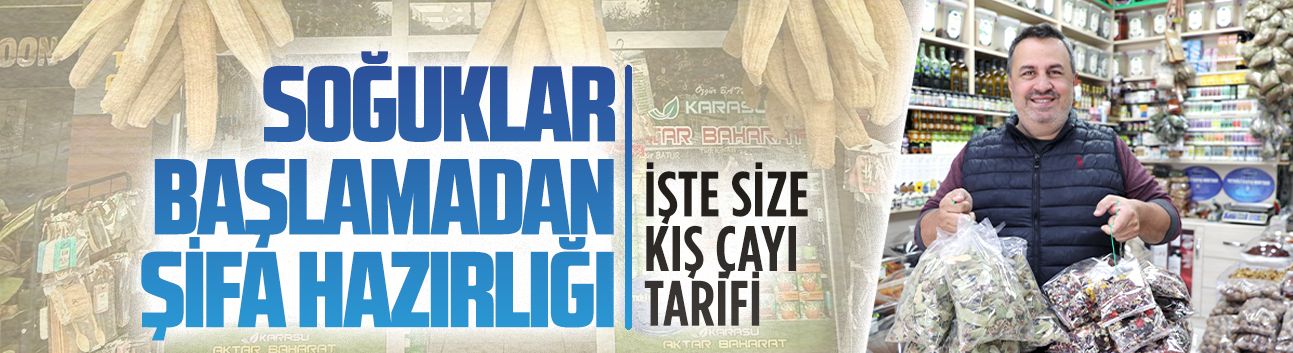 Karasu Aktar’dan doğal kış çayı tarifi