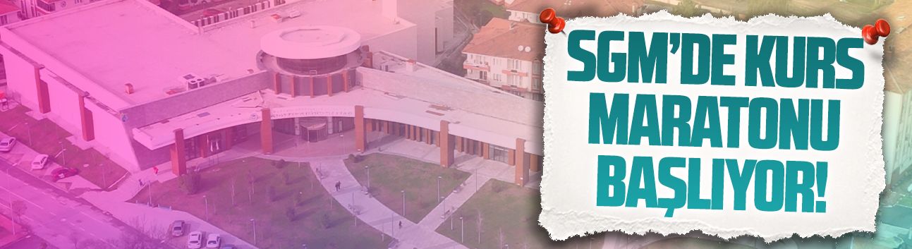 Karasu SGM’de yeni dönem kurs heyecanı